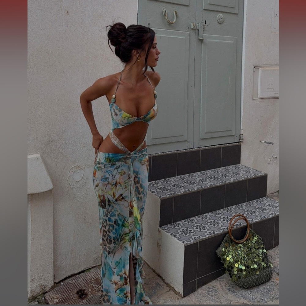 Meilani Floral Maxi Dress Amazonia - Picture 5 of 8